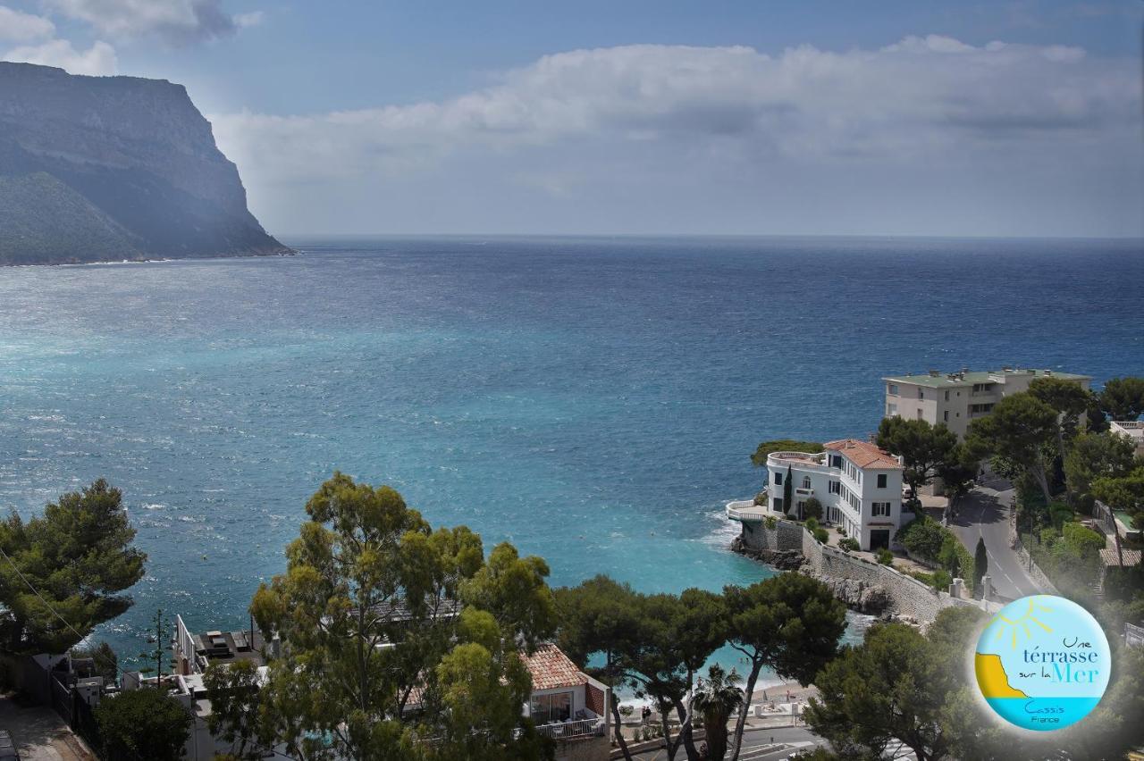 Une Terrasse Sur La Mer 3 Pers 2 Chambres Vue Mer Cassis Buitenkant foto