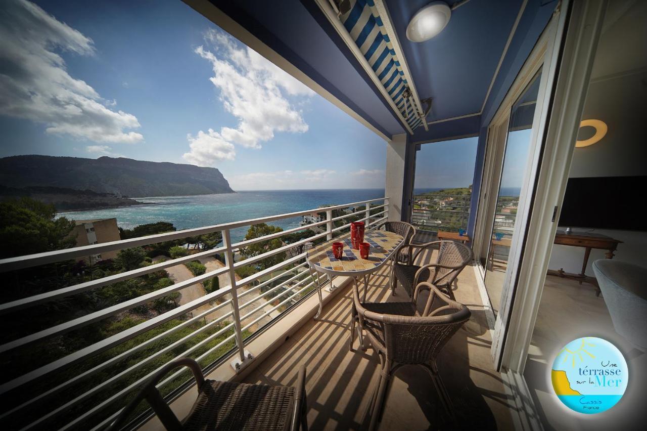 Une Terrasse Sur La Mer 3 Pers 2 Chambres Vue Mer Cassis Buitenkant foto