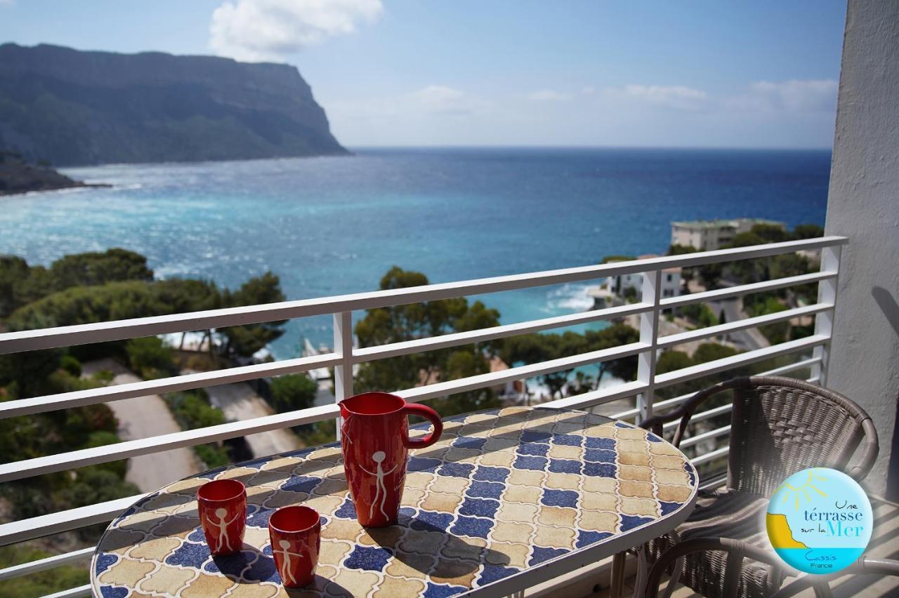 Une Terrasse Sur La Mer 3 Pers 2 Chambres Vue Mer Cassis Buitenkant foto