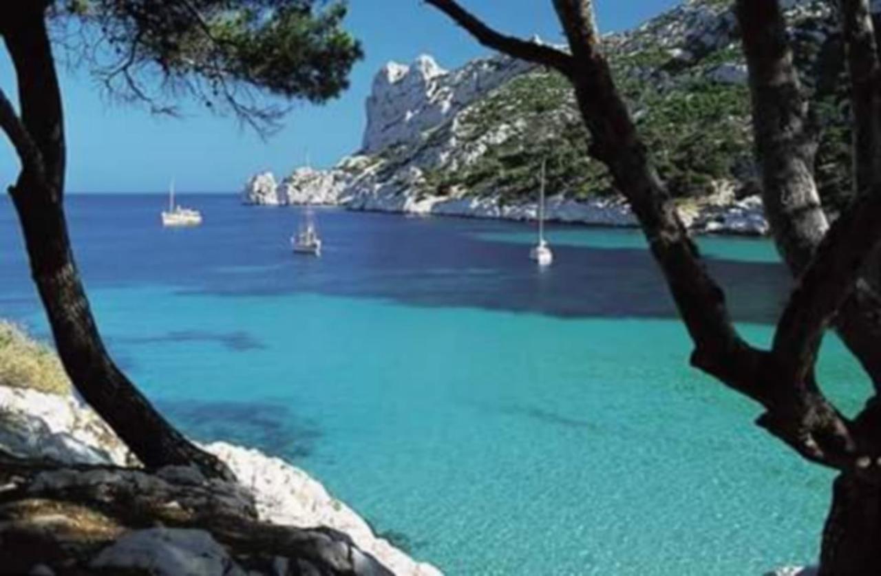 Une Terrasse Sur La Mer 3 Pers 2 Chambres Vue Mer Cassis Buitenkant foto